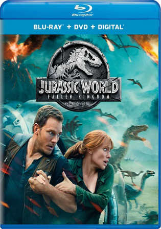 Jurassic World Fallen Kingdom 2018 BRRip 300MB Hindi Dual Audio ORG 480p ESub Watch Online Full Movie Download HDMovies4u