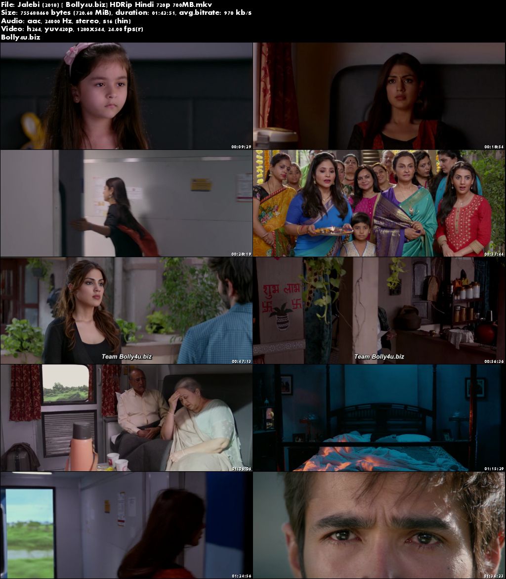Jalebi 2018 HDRip 300Mb Full Hindi Movie Download 480p