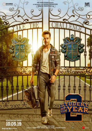 Student of the Year 2 2019 Pre DVDRip 400MB Hindi 480p Watch Online Full movie Download HDMovies4u