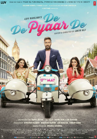 De De Pyaar De 2019 Pre DVDRip 300MB Hindi 480p Watch Online Full Movie Download HDMovies4u