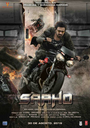 Saaho 2019 Pre DVDRip 450MB Full Hindi Movie Download 480p