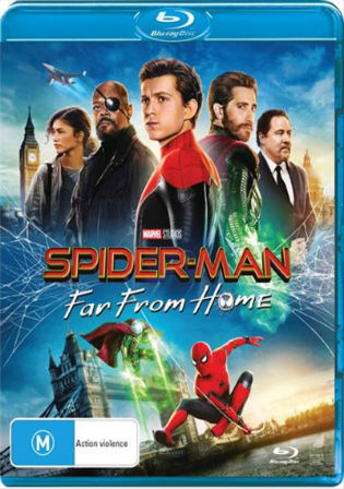 Spider-Man Far From Home 2019 BluRay 400MB Hindi Dual Audio ORG 480p