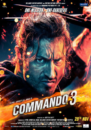 Commando 3 2019 Hind Full Movie Download HDRip 720p 480p Bolly4u