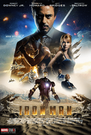 Iron Man 2008 Hindi BluRay 720p & 480p Dual Audio