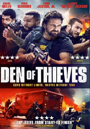 Den of Thieves 2018 BluRay 450Mb Hindi Dual Audio 480p