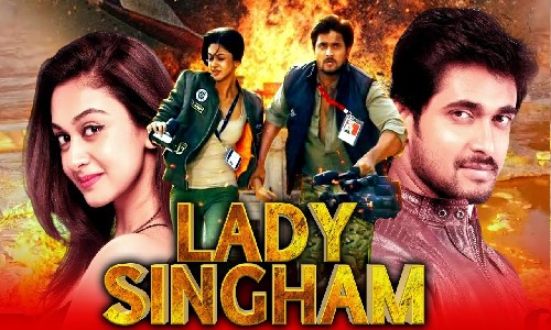 Lady Singham 2021 HDRip 350Mb Hindi Dubbed 480p