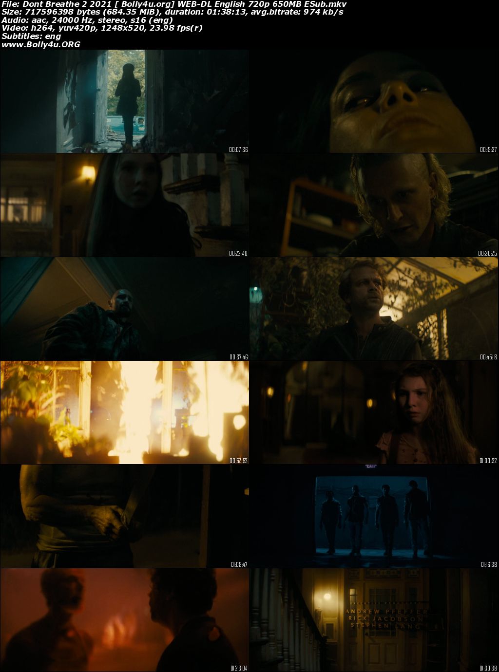 Dont Breathe 2 2021 WEB-DL 300Mb English 480p ESubs Download