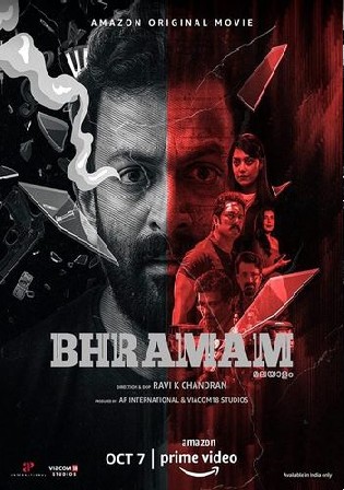 Bhramam 2021 WEB-DL 500Mb UNCUT Hindi Dual Audio 480p