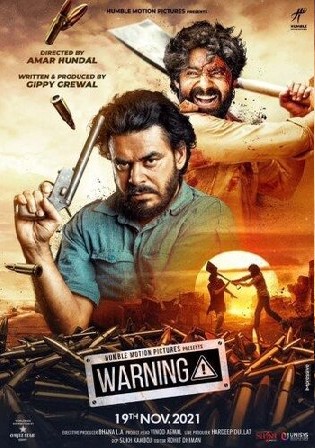 Warning 2021 Pre DVDRip 850MB Punjabi Movie Download 720p