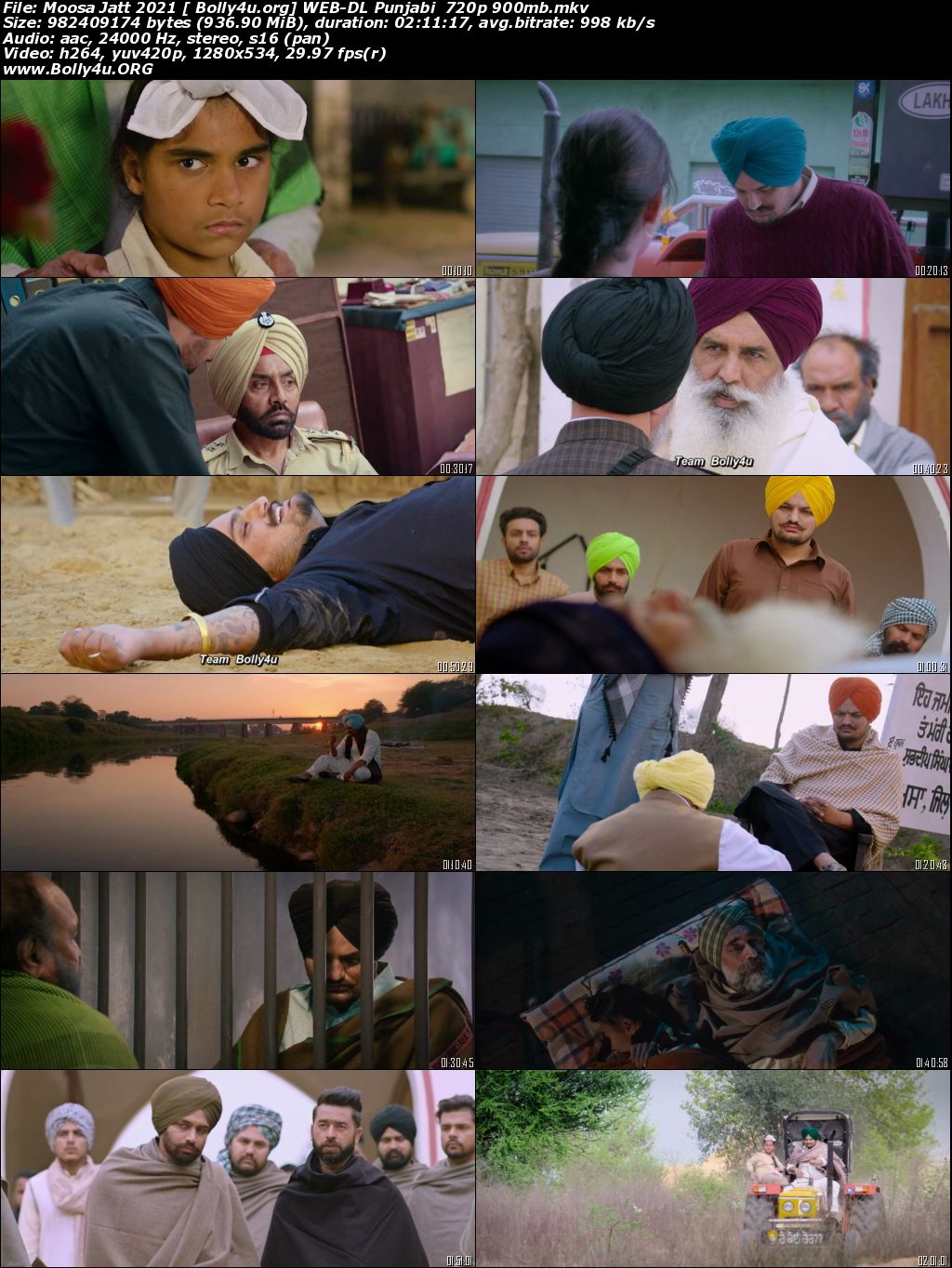 Moosa Jatt 2021 WEB-DL 900MB Punjabi Movie Download 720p