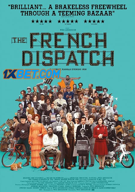 The French Dispatch (2021) Telugu (Voice Over)-English HDCAM x264 720p