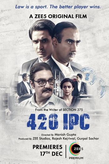 420 IPC (2021) WEB-DL [Hindi DD2.0] 1080p 720p & 480p x264 HD | Full Movie [Zee5 Film]