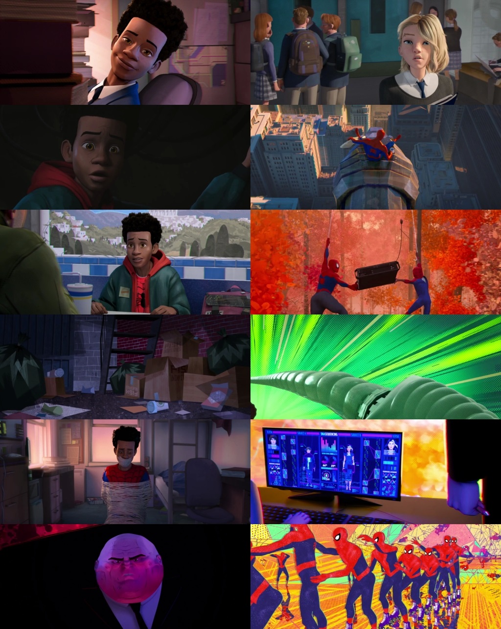Spider Man Into the Spider Verse 2018 Hindi Dual Audio BluRay ESubs