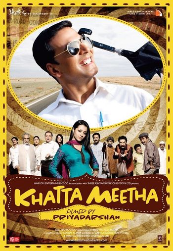Khatta Meetha 2010 Hindi BRRip Full Movie 480p Free Download