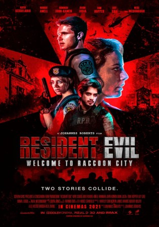 Resident Evil Welcome To Raccoon City 2021 WEB-DL 800Mb Hindi Dual Audio ORG 720p
