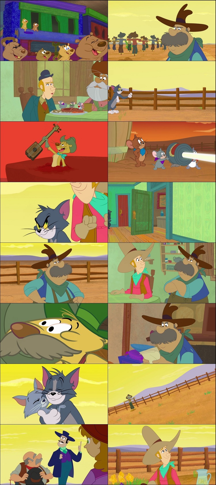Tom and Jerry Cowboy Up 2022 English Web-DL ESubs