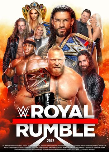 WWE Royal Rumble (2022) PPV WEBRip 720p & 480p x264 | Full Show