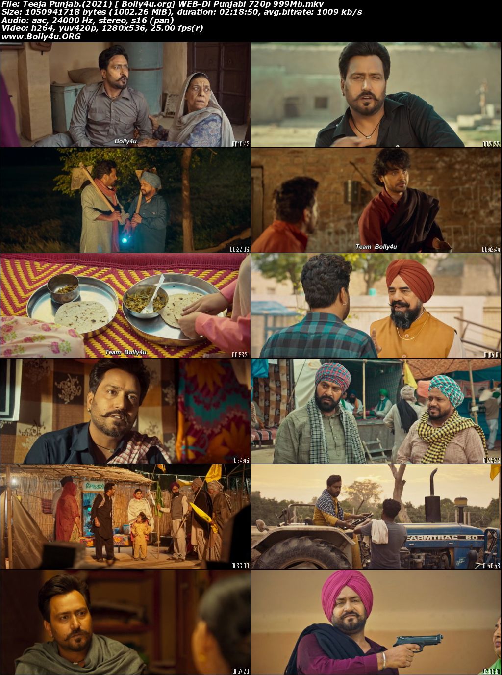 Teeja Punjab 2021 WEB-DL 999MB Punjabi Movie Download 720p