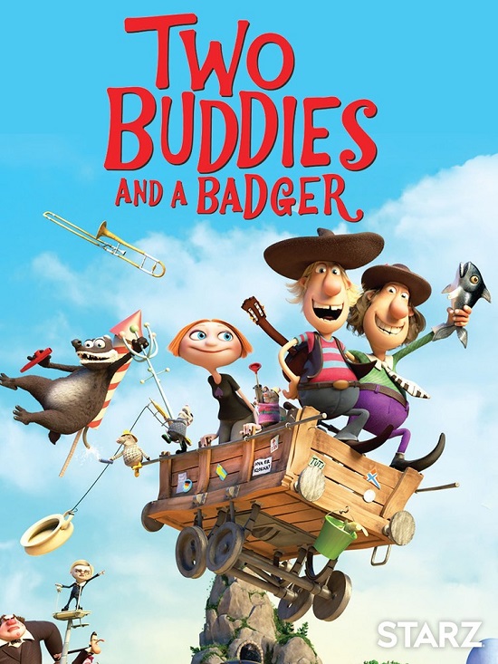 Two Buddies and a Badger The Great Big Beast (2022) English 720p WEB-HDRip 800MB