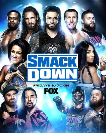 WWE Friday Night Smackdown 22nd April 2022 720p 350MB HDTV 480p