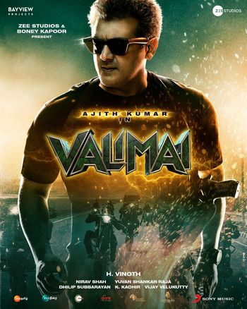 Valimai 2022 Hindi BRRip Full Movie 480p Free Download