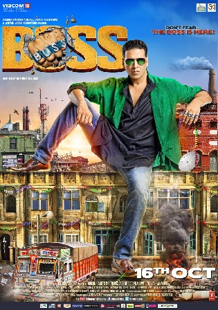 Boss 2013 DVDRip Hindi Movie Download 720p 480p