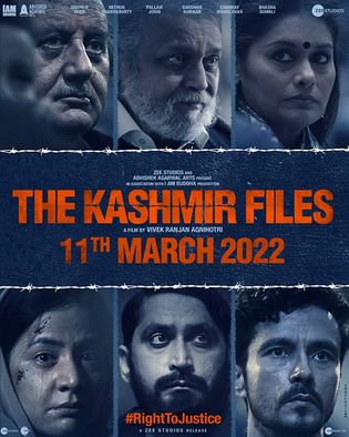 The Kashmir Files 2022 Hindi BRRip Full Movie 480p Free Download
