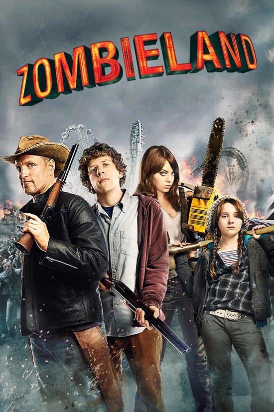 Zombieland 2009 Dual Audio Hindi ORG 720p 480p BluRay x264 ESubs