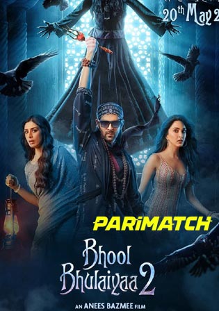 Bhool Bhulaiyaa 2 2022 Pre DVDRip Hindi Movie Download 720p 480p