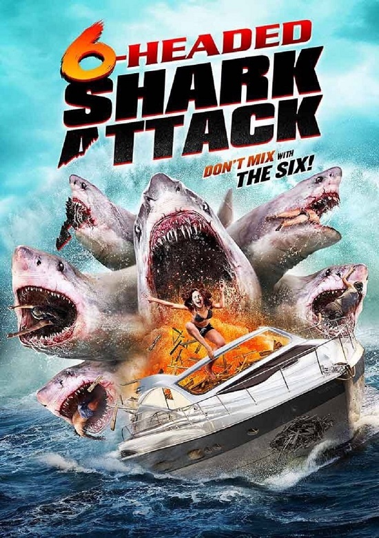 6-Headed Shark Attack 2018 Dual Audio Hindi ORG 720p 480p WEB-DL ESubs