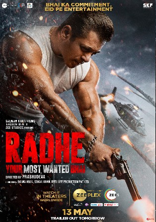 Radhe 2021 WEBRip Hindi Movie 1080p 720p 480p Download Watch Online Free Bolly4u