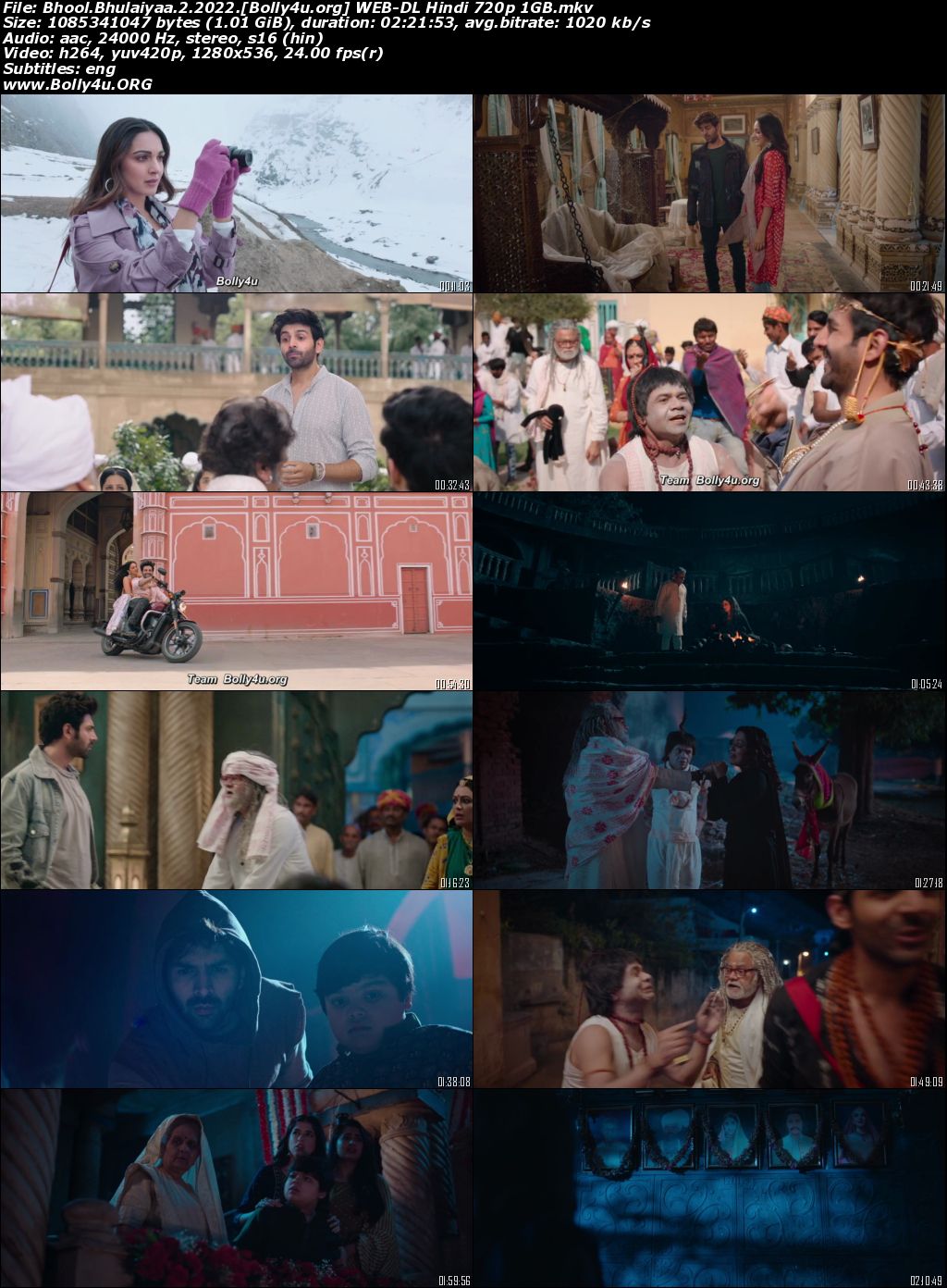 Bhool Bhulaiyaa 2 2022 WEB-DL Hindi Movie Download