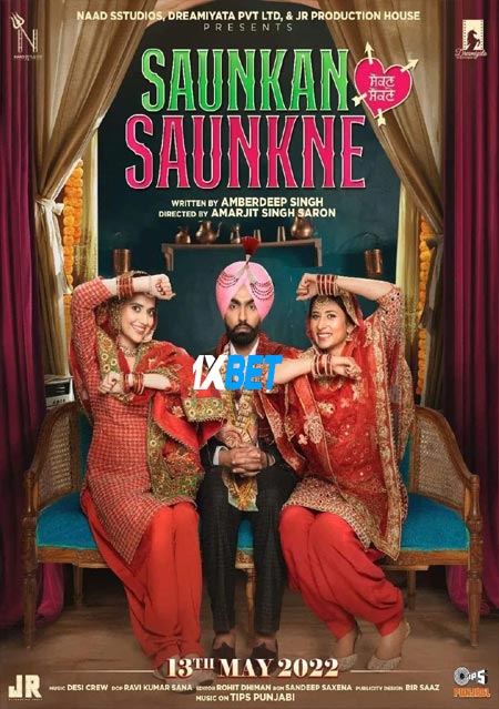 Saunkan Saunkne (2022) Bengali (Voice Over)-English HDCAM x264 720p