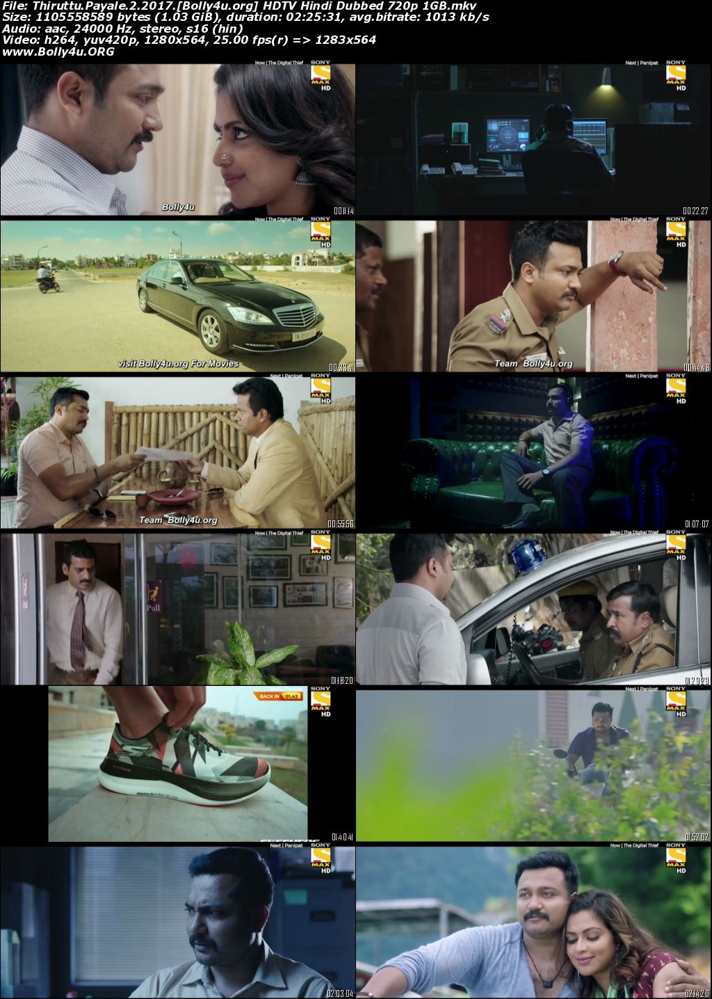 Thiruttu Payale 2 2017 HDTV Hindi Dubbed Full Movie Download