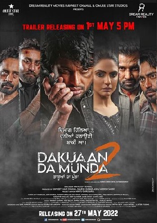 Dakuaan Da Munda 2 2022 WEB-DL Punjabi Full Movie Download 1080p 720p 480p Watch Online Free bolly4u