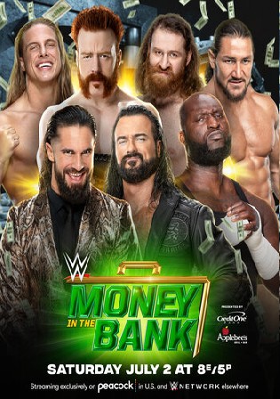 WWE Money in The Bank PPV HDTV 480p 600Mb 02 July 2022