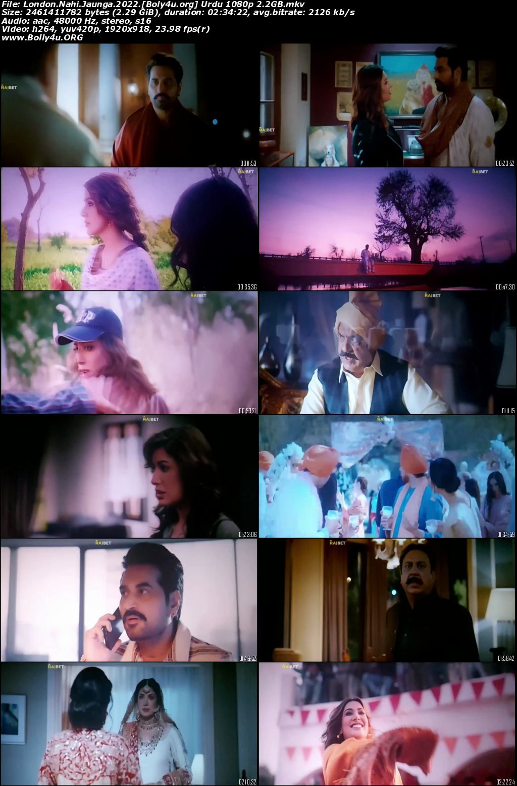 London Nahi Jaunga 2022 Pre DVDRip Urdu Full Movie Download