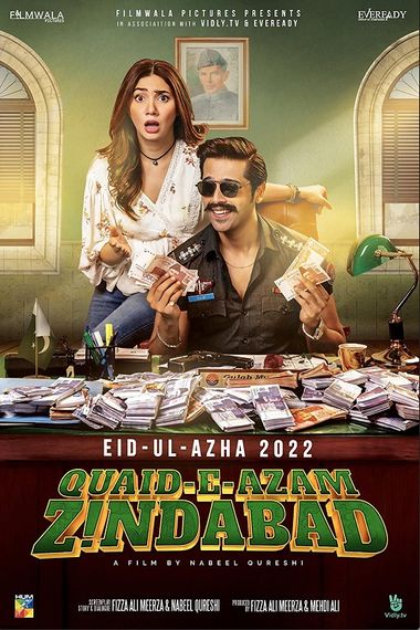 Quaid-e-Azam Zindabad (2022) Urdu HDCAM 1080p & 720p & 480p x264 [CamRip] | Full Movie