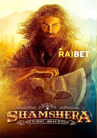 Shamshera 2022 HDCAM Hindi Full Movie Download 1080p 720p 480p Watch Online Free bolly4u