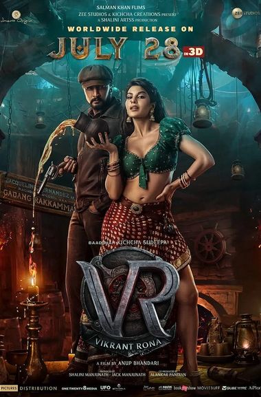 Vikrant Rona (2022) Hindi V3 HDCAM 720p & 480p x264 [PRE-DVD] | Full Movie