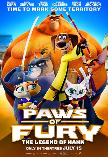 Paws of Fury The Legend of Hank 2022 English 720p 480p Web-DL ESubs