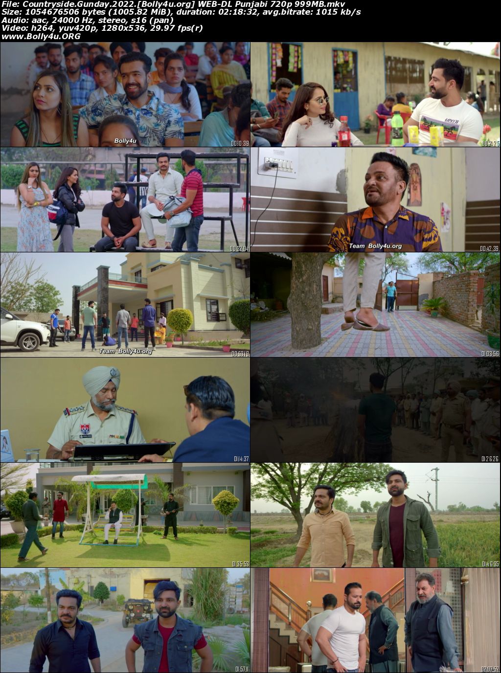 Countryside Gunday 2022 WEB-DL Punjabi Full Movie Download