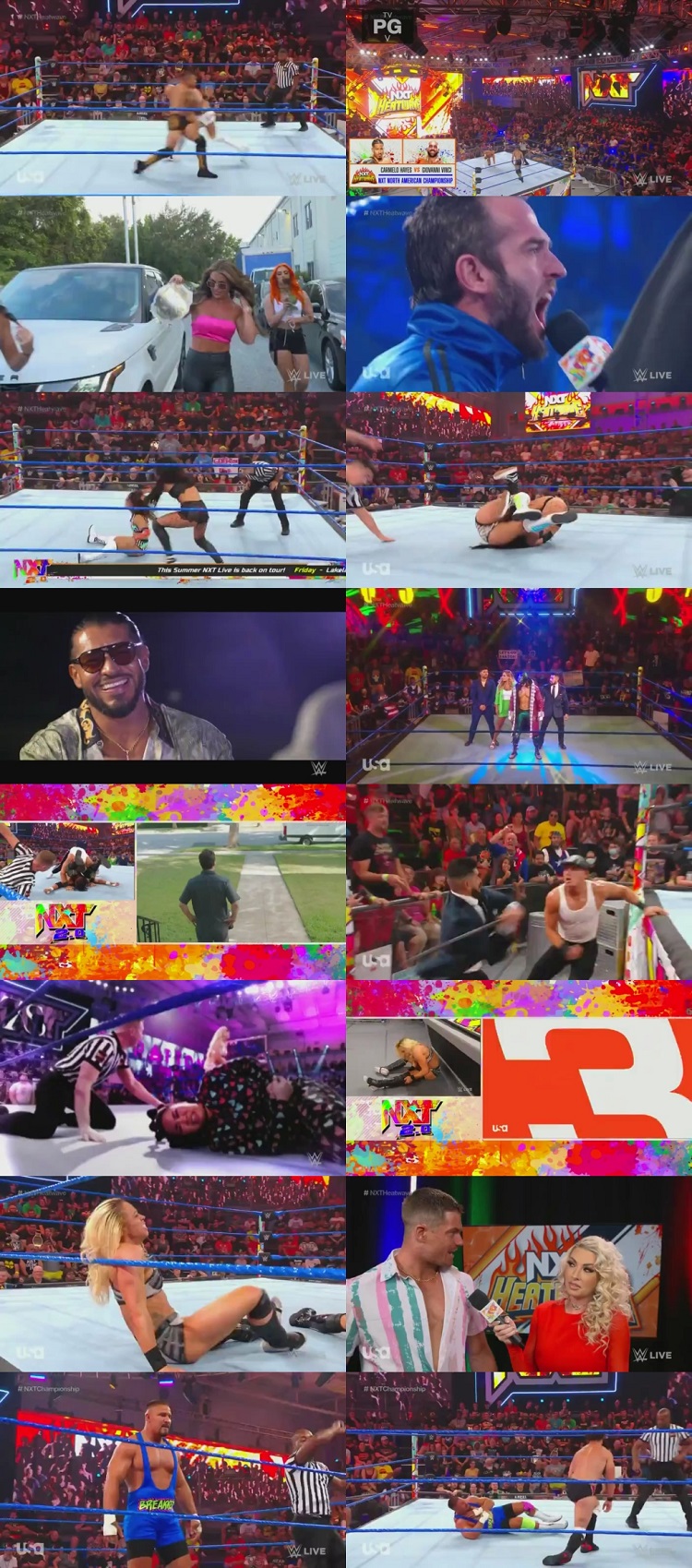 WWE NXT 16th August 2022 400MB HDTV 480p