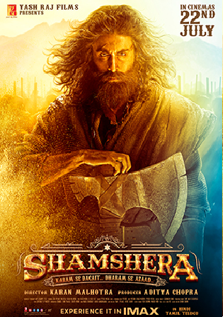 Shamshera 2022 Hindi Movie Download HDRip Bolly4u