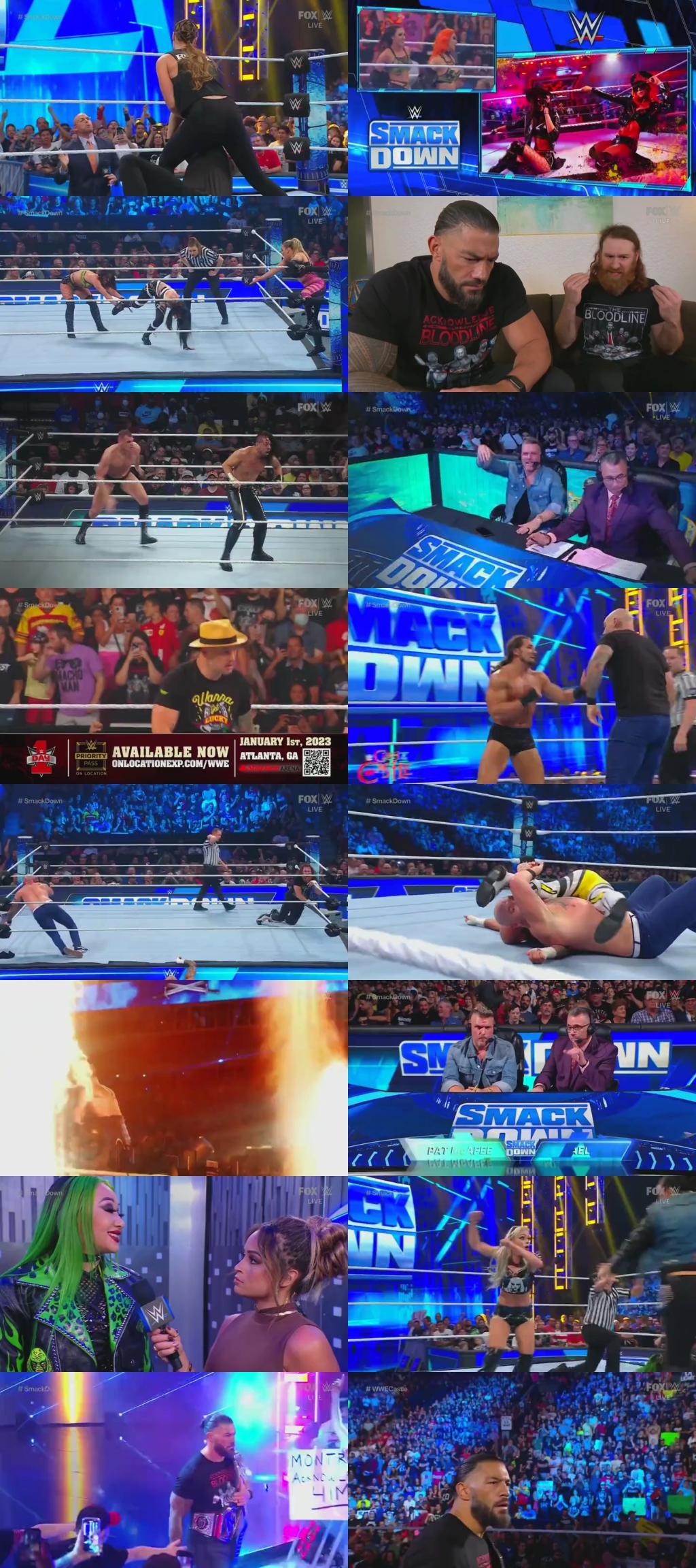 WWE Friday Night Smackdown 19th August 2022 720p 350MB HDTV 480p