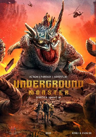 Underground Monster 2022 WEB-DL Hindi Dual Audio Full Movie Download 720p 480p