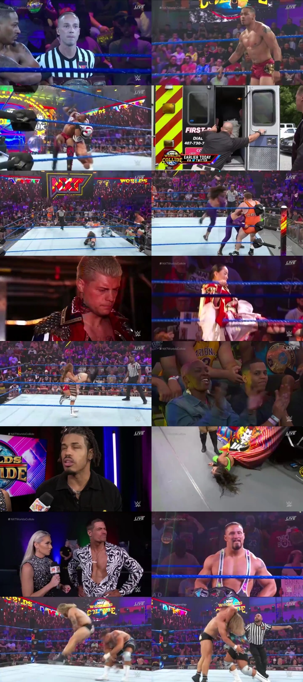 WWE NXT Worlds Collide 2022 Main Event 720p 1.2GB WEBRip 480p