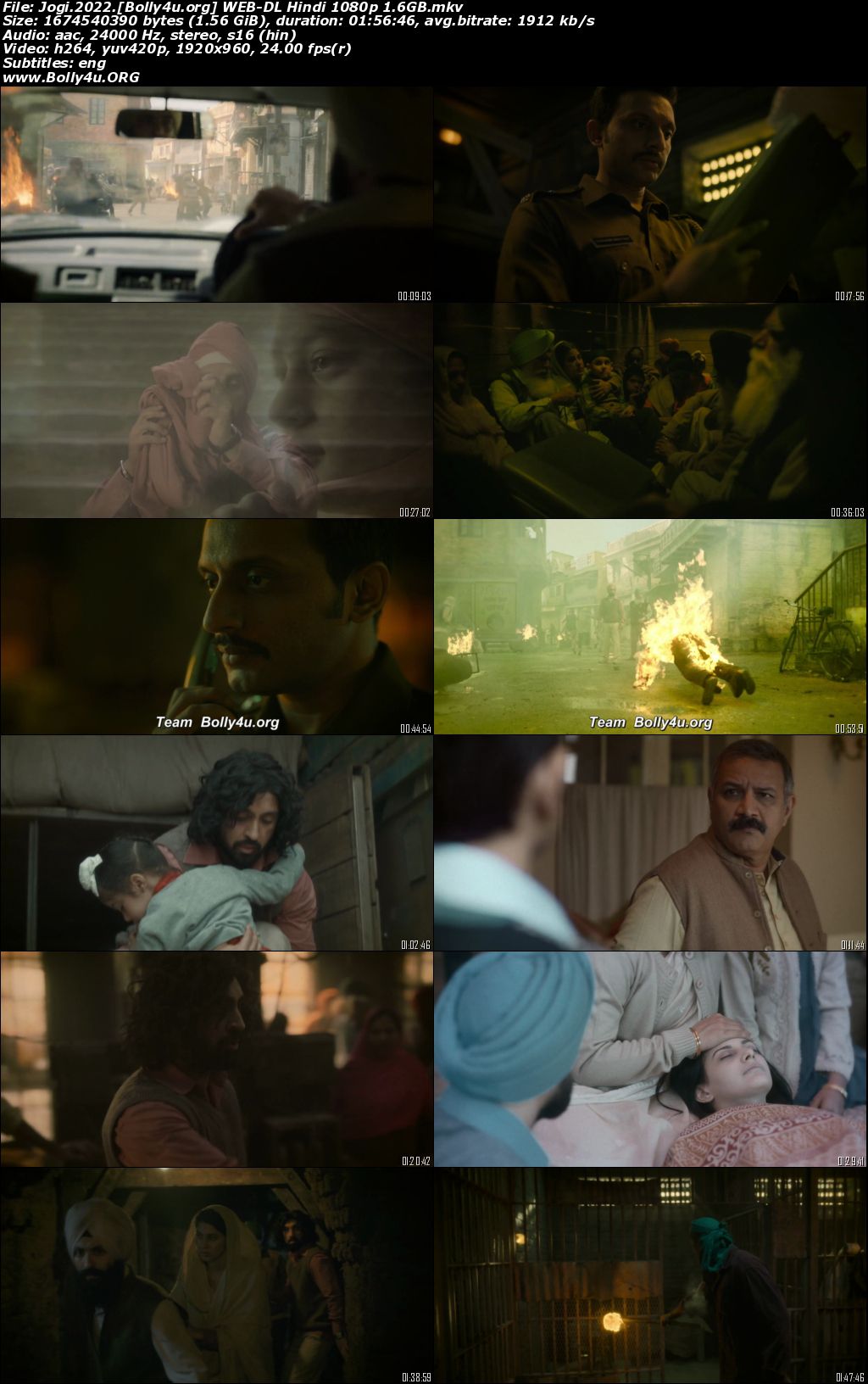 Jogi 2022 WEB-DL Hindi Full Movie Download 1080p 720p 480p