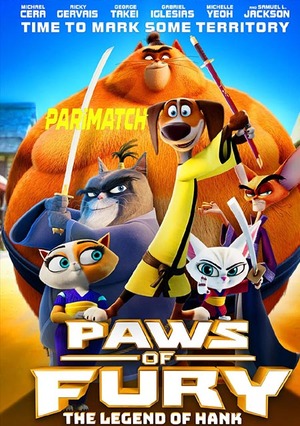 Paws of Fury The Legend of Hank (2022) 720p WEB-HD [Hindi (Voice Over) +  English] - Full4Movies