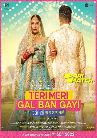 Teri Meri Gal Ban Gayi 2022 CAMRip Punjabi Full Movie Download 720p 480p